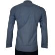 Checks Dark Blue Shirt : Business