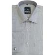 Checks Light Gray Shirt : Business