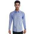 Stripes Light Blue Shirt : Business
