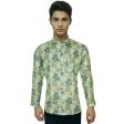 Print Green Shirt : Party