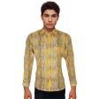 Print Yellow Shirt : Party