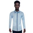 Combination Light Blue Shirt : Party