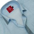 Combination Light Blue Shirt : Party