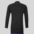 Plain Black Shirt : Slim