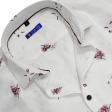 Print White Shirt : Slim