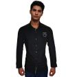 Plain Black Shirt : Slim