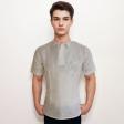 Self Design White Shirt : Ditto