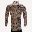 Print Peach Shirt : Party