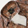 Print Brown Shirt : Party