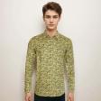 Print Yellow Shirt : Party