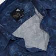 Print Navy Blue Shirt : Party