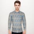 Print Dark Gray Shirt : Party