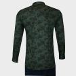 Print Green Shirt : Party