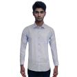 Plain Blue Shirt : Business