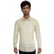 Plain Cream Shirt : Business