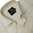 Plain Cream Shirt : Business