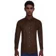 Plain Brown Shirt : Business
