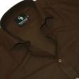 Plain Brown Shirt : Business