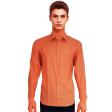 Plain Peach Shirt : Business