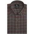 Checks Khakhi Shirt : Business