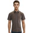 Checks Khakhi Shirt : Business