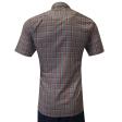 Checks Gray Shirt : Business