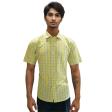 Checks Lemon Shirt : Business