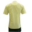 Checks Lemon Shirt : Business