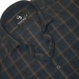 Checks Dark Green Shirt : Business