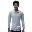 Stripes Aqua Blue Shirt : Business