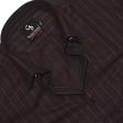 Stripes Maroon Shirt : Business