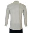Stripes Light Gray Shirt : Business