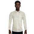 Self Design White Shirt : Business