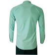 Self Design Light Green Shirt : Business