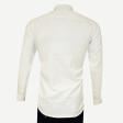 Self Design White Shirt : Business