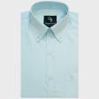 Self Design Light Blue Shirt : Business