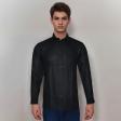 Self Design Black Shirt : Business