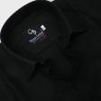 Self Design Black Shirt : Business