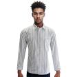Stripes Gray Shirt : Business