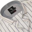 Stripes Gray Shirt : Business