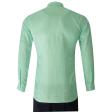 Stripes Aqua Blue Shirt : Business
