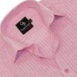 Stripes Pink Shirt : Business
