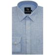 Stripes Blue Shirt : Business