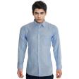Stripes Blue Shirt : Business