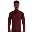 Plain Wine Shirt : Business