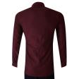 Plain Wine Shirt : Business