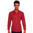 Checks Red Shirt : Business