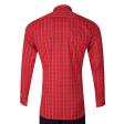 Checks Red Shirt : Business