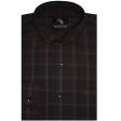 Checks Brown Shirt : Business