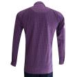 Checks Purple Shirt : Business